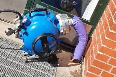 Relining maskin i Ystad